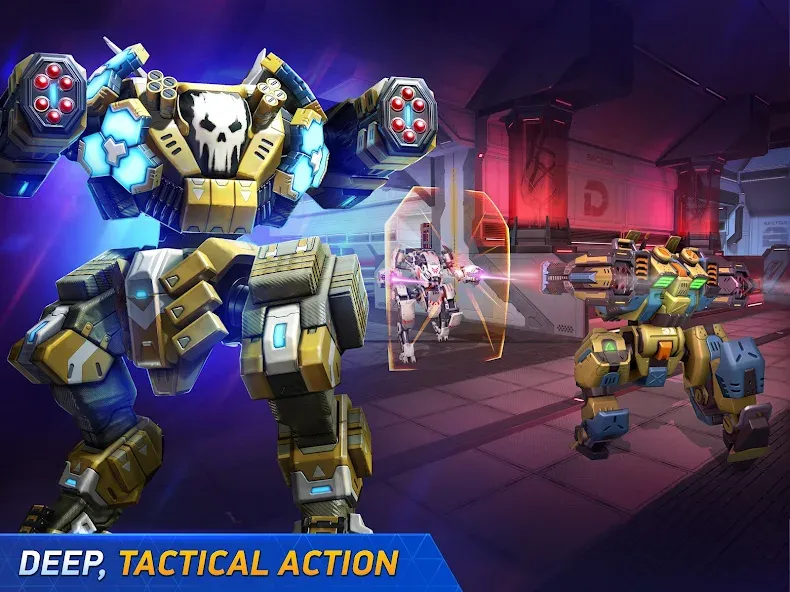 Mech Arena - Shooting Game (Мех Арена)  [МОД Unlimited Money] Screenshot 3