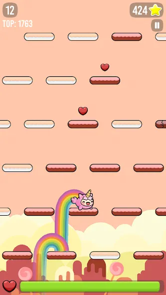 Happy Hop: Kawaii Jump (Хэппи Хоп)  [МОД Unlimited Money] Screenshot 2