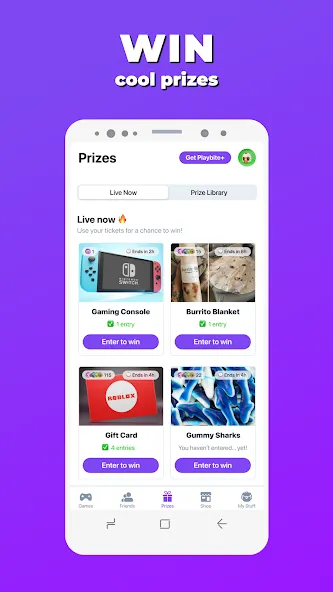 Playbite - Play & Win Prizes (Плейбайт)  [МОД Бесконечные деньги] Screenshot 4