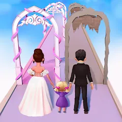 Скачать взломанную Family Town: Match-3 Makeover (Фэмили Таун)  [МОД Меню] - стабильная версия apk на Андроид