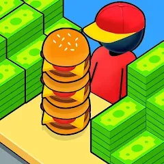 Скачать взломанную My Burger Shop: Burger Games (Май Бургер Шоп Игры)  [МОД Бесконечные деньги] - стабильная версия apk на Андроид