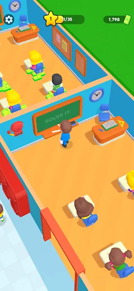 My Dream School Tycoon Games (Мои игры владения школой мечты)  [МОД Menu] Screenshot 1