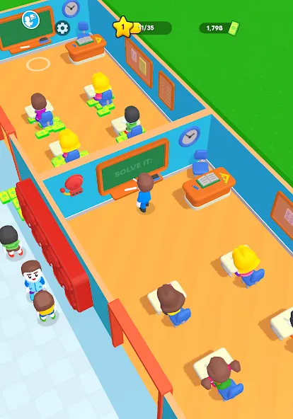 My Dream School Tycoon Games (Мои игры владения школой мечты)  [МОД Menu] Screenshot 5