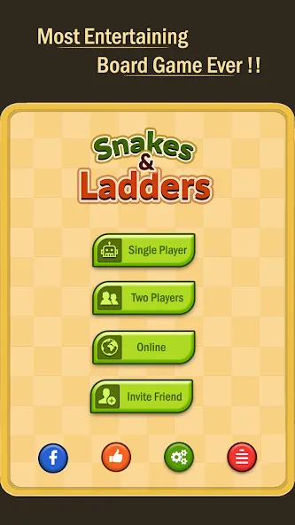 Snakes & Ladders: Online Dice!  [МОД Много монет] Screenshot 1