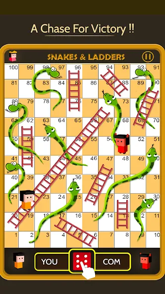 Snakes & Ladders: Online Dice!  [МОД Много монет] Screenshot 2