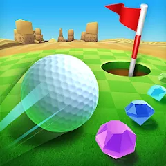 Взломанная Mini Golf King (Мини Гольф Кинг)  [МОД Mega Pack] - полная версия apk на Андроид