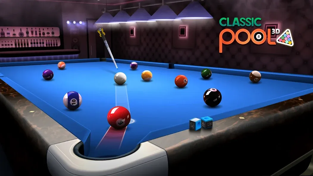 Classic Pool 3D: 8 Ball  [МОД Unlocked] Screenshot 4