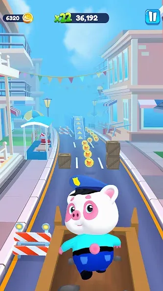 Piggy Panda Run: Fun Game  [МОД Mega Pack] Screenshot 4