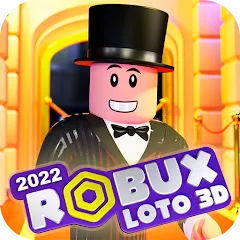 Взломанная Robux Loto 3D Pro (Робукс Лото 3D Про)  [МОД Menu] - полная версия apk на Андроид