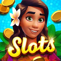 Взломанная Paradise Fortune Casino Slots (Парадиз Форчун Казино Слотс)  [МОД Много монет] - полная версия apk на Андроид