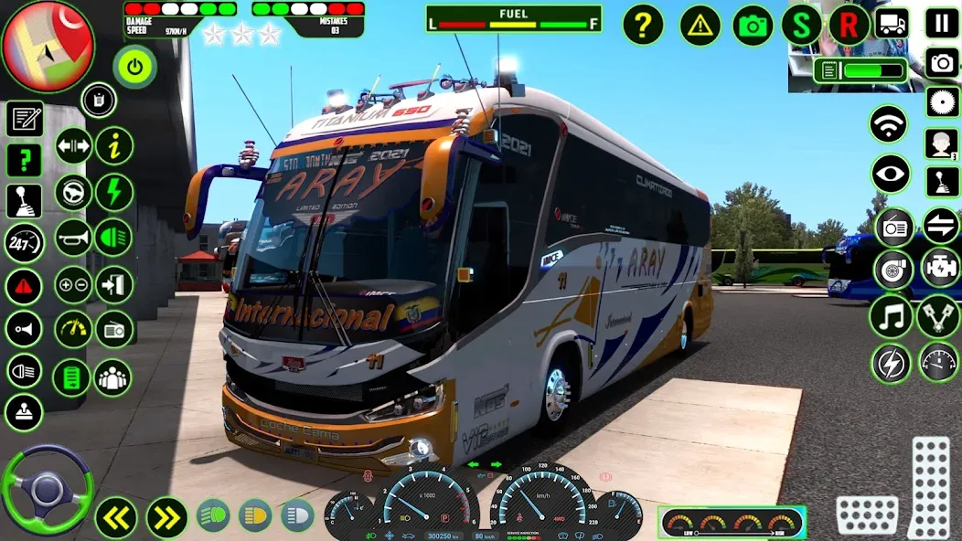 Euro Coach Bus Simulator 3D (Паблик Коуч Бас Драйвинг 3Д)  [МОД Unlimited Money] Screenshot 1