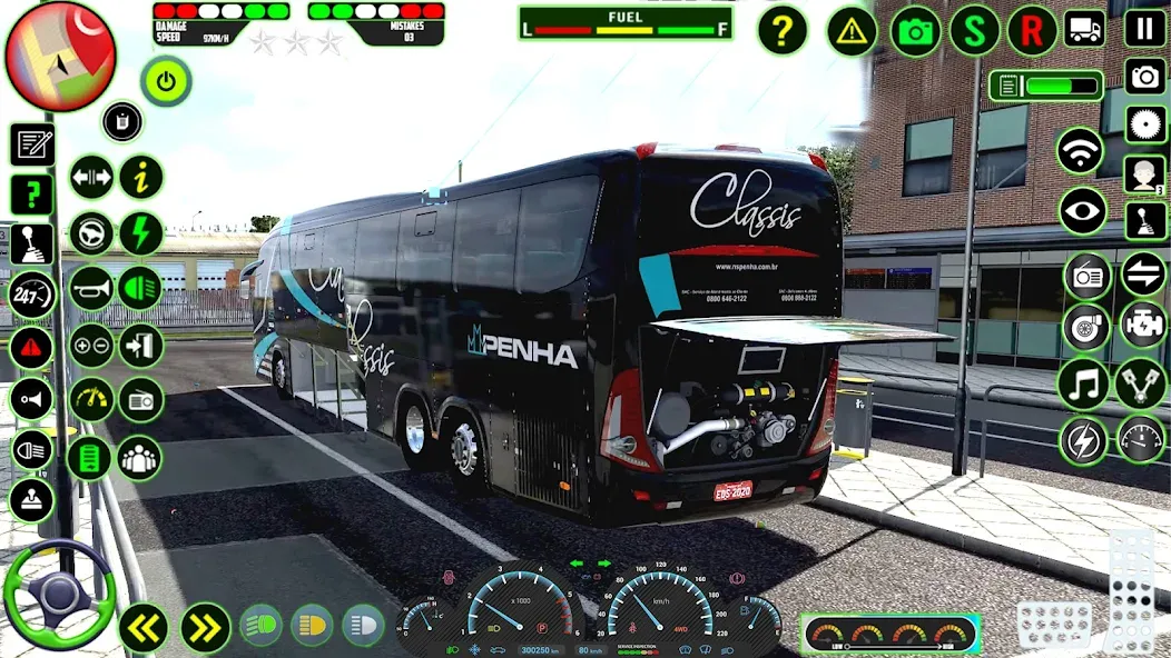 Euro Coach Bus Simulator 3D (Паблик Коуч Бас Драйвинг 3Д)  [МОД Unlimited Money] Screenshot 2