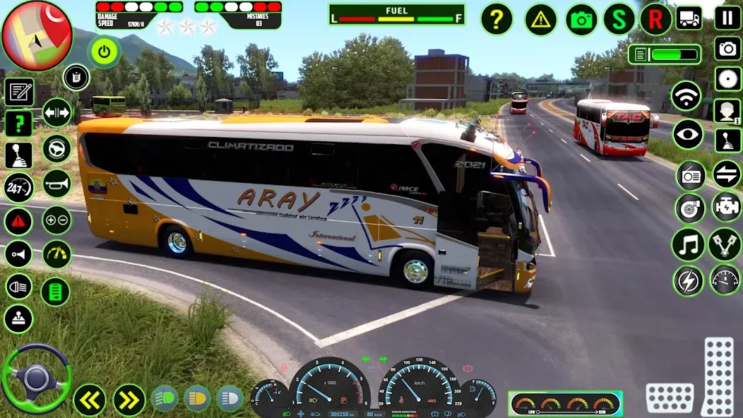 Euro Coach Bus Simulator 3D (Паблик Коуч Бас Драйвинг 3Д)  [МОД Unlimited Money] Screenshot 4