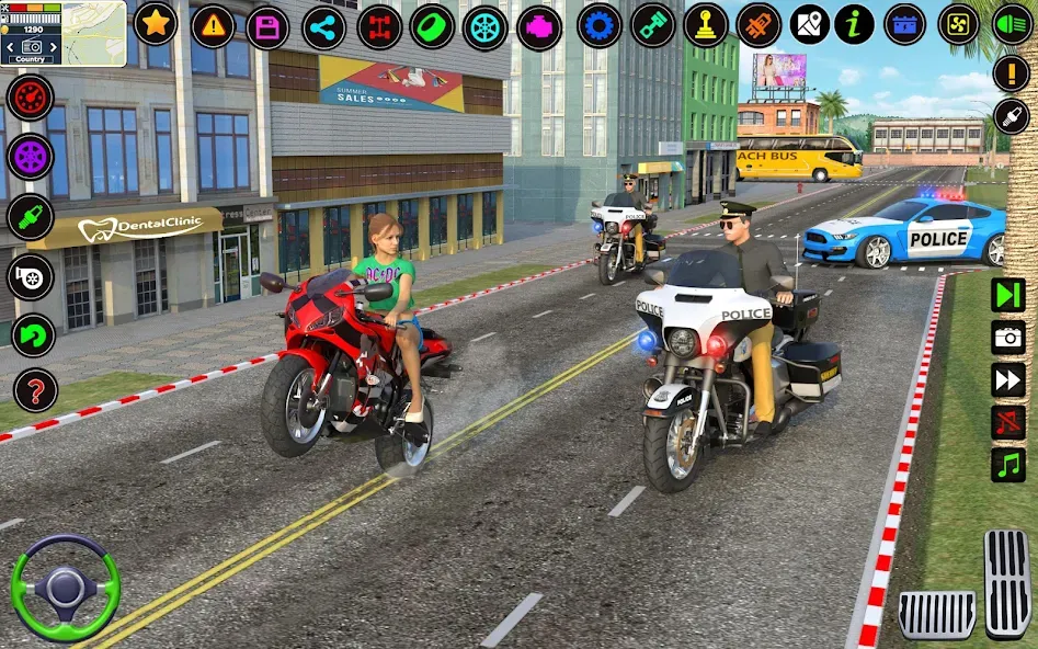 City Police Car Driving Games  [МОД Меню] Screenshot 3