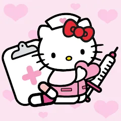 Скачать взлом Hello Kitty: Kids Hospital (Хелло Китти)  [МОД Все открыто] - последняя версия apk на Андроид