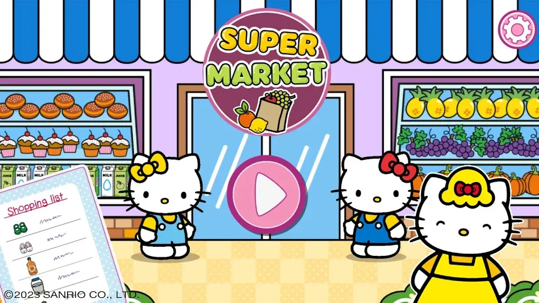 Hello Kitty: Kids Supermarket (Хеллоу Китти)  [МОД Mega Pack] Screenshot 1