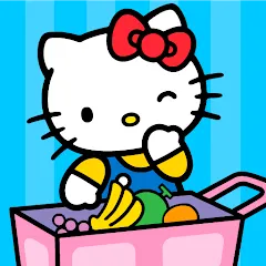 Взлом Hello Kitty: Kids Supermarket (Хеллоу Китти)  [МОД Mega Pack] - последняя версия apk на Андроид