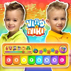 Взломанная Vlad and Niki: Kids Piano  [МОД Menu] - стабильная версия apk на Андроид