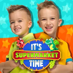 Взломанная Vlad & Niki Supermarket game  [МОД Меню] - полная версия apk на Андроид