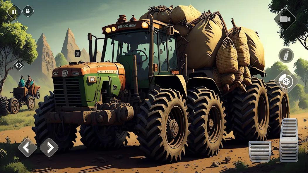 Tractor Driving Games: Farming  [МОД Menu] Screenshot 4