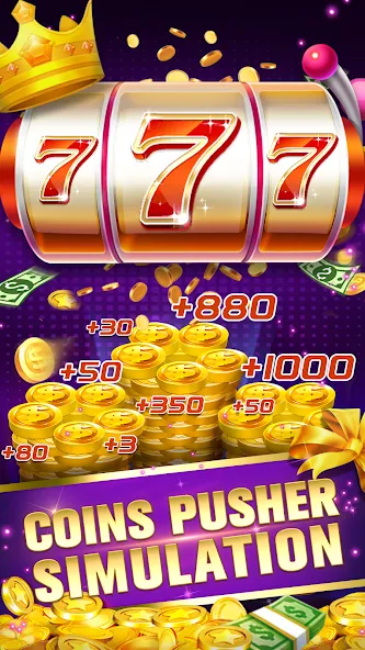 Daily Pusher Slots 777 (Дейли Пушер Слотс 777)  [МОД Меню] Screenshot 2