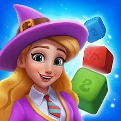 Взлом Magic Blast: Mystery Puzzle (Маджик Бласт)  [МОД Все открыто] - стабильная версия apk на Андроид