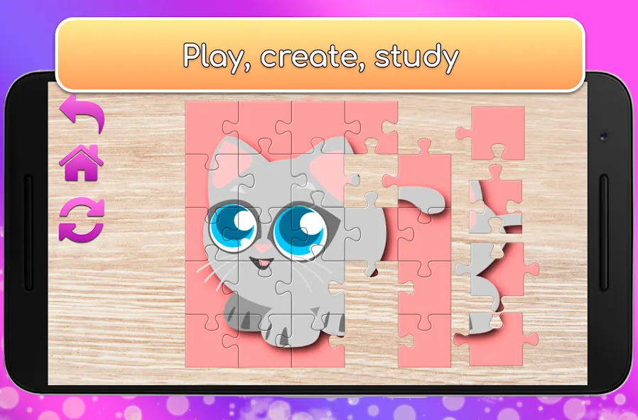 Kids Games for Girls. Puzzles  [МОД Много монет] Screenshot 3