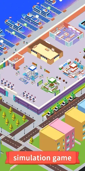 Idle Seafood Market -Tycoon (Айдл Сифуд Маркет)  [МОД Все открыто] Screenshot 1