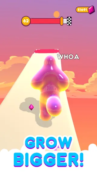 Blob Runner 3D (Блоб Раннер 3Д)  [МОД Бесконечные деньги] Screenshot 2