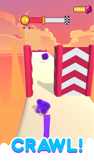 Blob Runner 3D (Блоб Раннер 3Д)  [МОД Бесконечные деньги] Screenshot 4