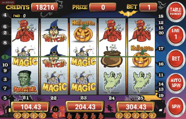 Slot Machine Halloween Lite (Слот машина Хэллоуин Лайт)  [МОД Unlimited Money] Screenshot 2