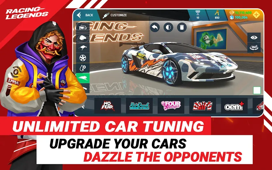 Racing Legends Funzy (Расинг Легендс Фанзи)  [МОД Бесконечные деньги] Screenshot 3