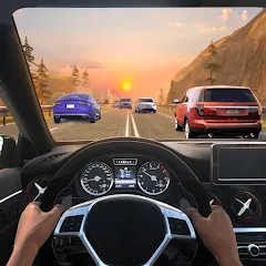 Взлом Racing Traffic Car Speed  [МОД Меню] - стабильная версия apk на Андроид