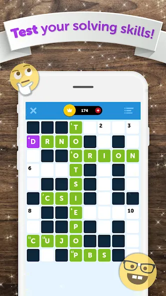 Crossword Quiz (Кроссворд Квиз)  [МОД Unlimited Money] Screenshot 1