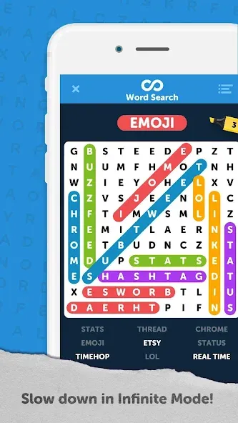 Infinite Word Search Puzzles (Инфинити ворд срч пазлы)  [МОД Unlocked] Screenshot 4