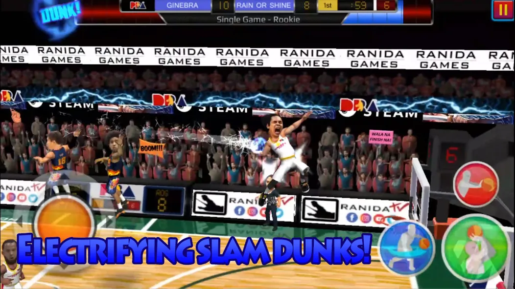 Basketball Slam! (Баскетбол Слэм)  [МОД Mega Pack] Screenshot 2