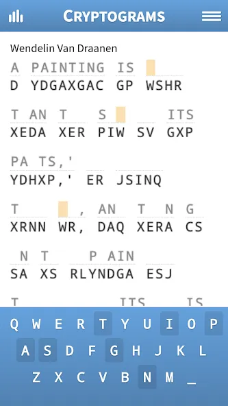 Cryptograms · Decrypt Quotes  [МОД Все открыто] Screenshot 1