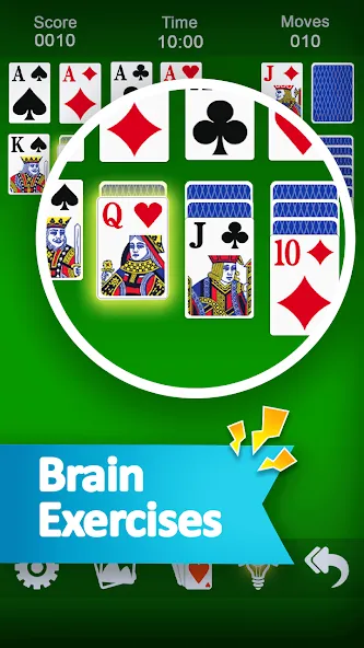 Solitaire  [МОД Unlimited Money] Screenshot 1