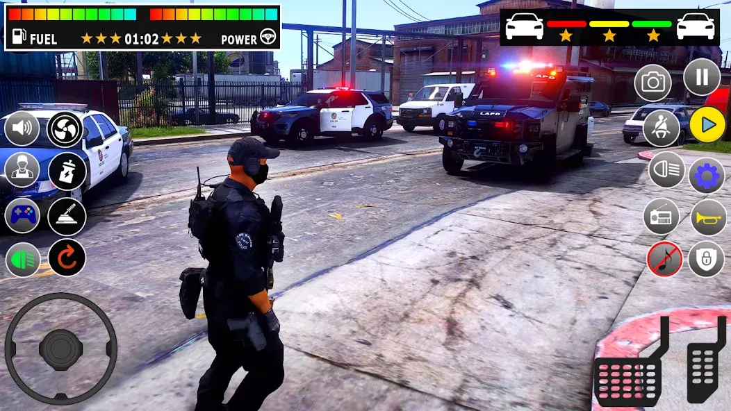 Police Games Simulator: PGS 3d  [МОД Menu] Screenshot 2