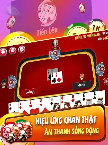 Tiến Lên Miền Nam - Tien Len  [МОД Unlimited Money] Screenshot 4