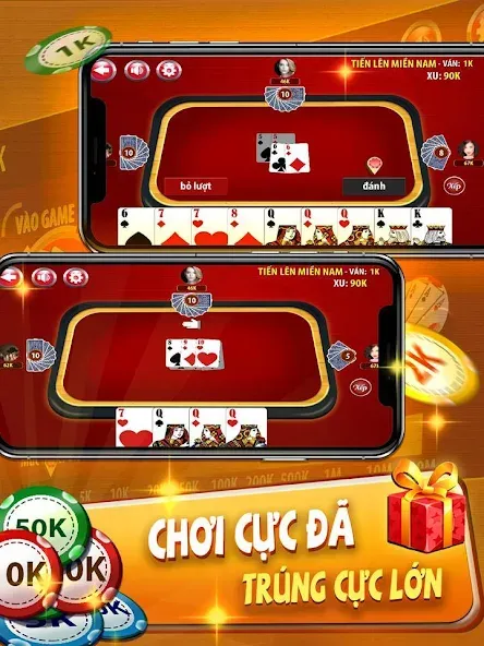 Tiến Lên Miền Nam - Tien Len  [МОД Unlimited Money] Screenshot 5