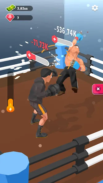 Tap Punch - 3D Boxing (Тап Панч)  [МОД Бесконечные монеты] Screenshot 4