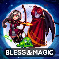 Взлом Bless & Magic: Idle RPG game  [МОД Mega Pack] - полная версия apk на Андроид