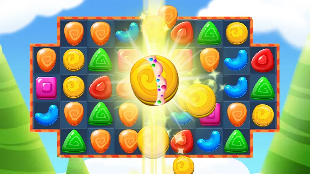 Cookie Jelly Match (Куки Джелли Матч)  [МОД Menu] Screenshot 2