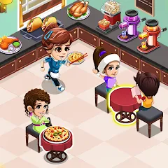 Взлом Cooking Restaurant Kitchen (Кукинг Ресторан Китчен)  [МОД Много денег] - стабильная версия apk на Андроид