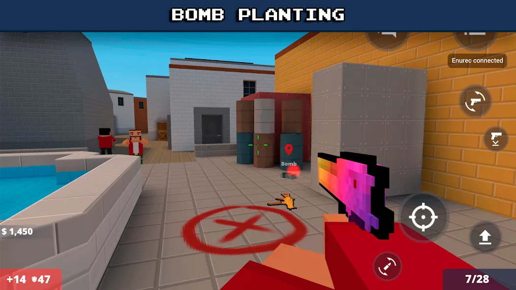 Block Strike: Online Shooter (Блок Страйк)  [МОД Mega Pack] Screenshot 3