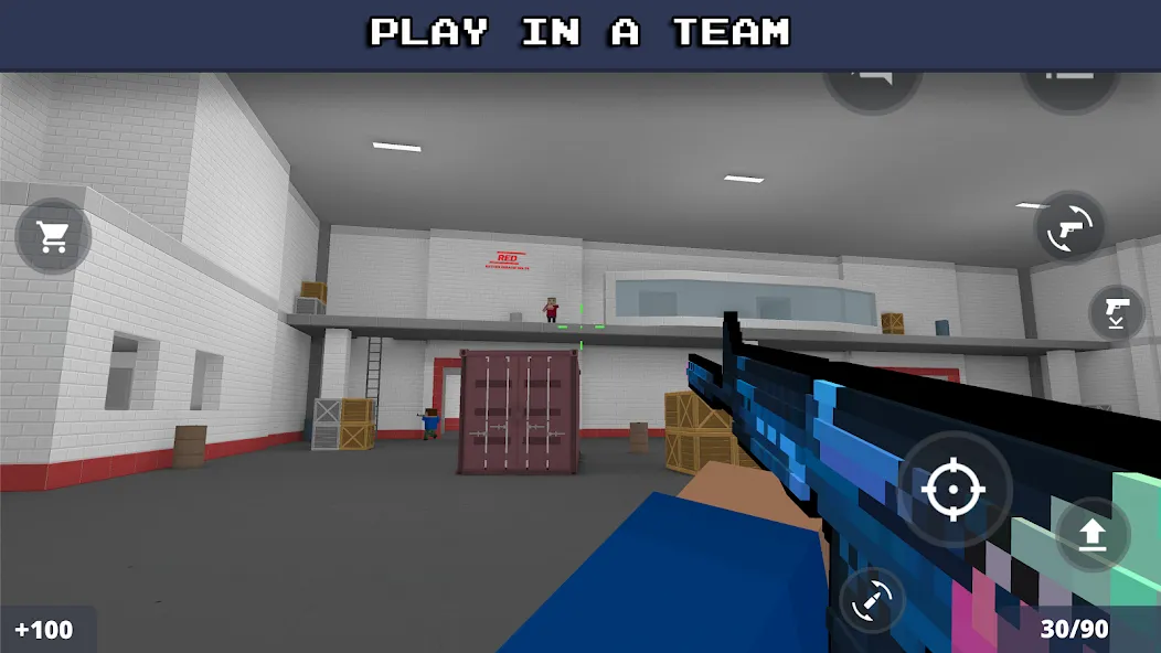 Block Strike: Online Shooter (Блок Страйк)  [МОД Mega Pack] Screenshot 5