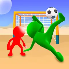 Скачать взлом Stickman Soccer Football Game  [МОД Unlimited Money] - полная версия apk на Андроид