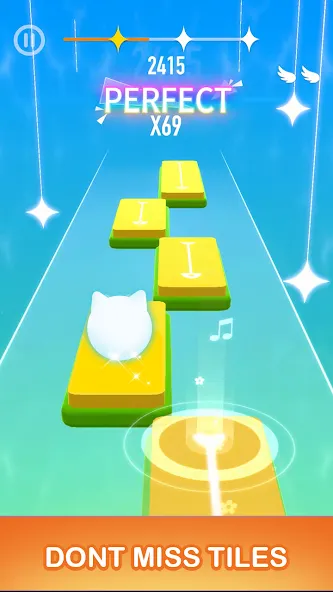 Dancing Cats - Cute Music Game (Дансинг Кэтс)  [МОД Menu] Screenshot 2