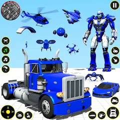 Скачать взлом Truck Game - Car Robot Games  [МОД Меню] - полная версия apk на Андроид